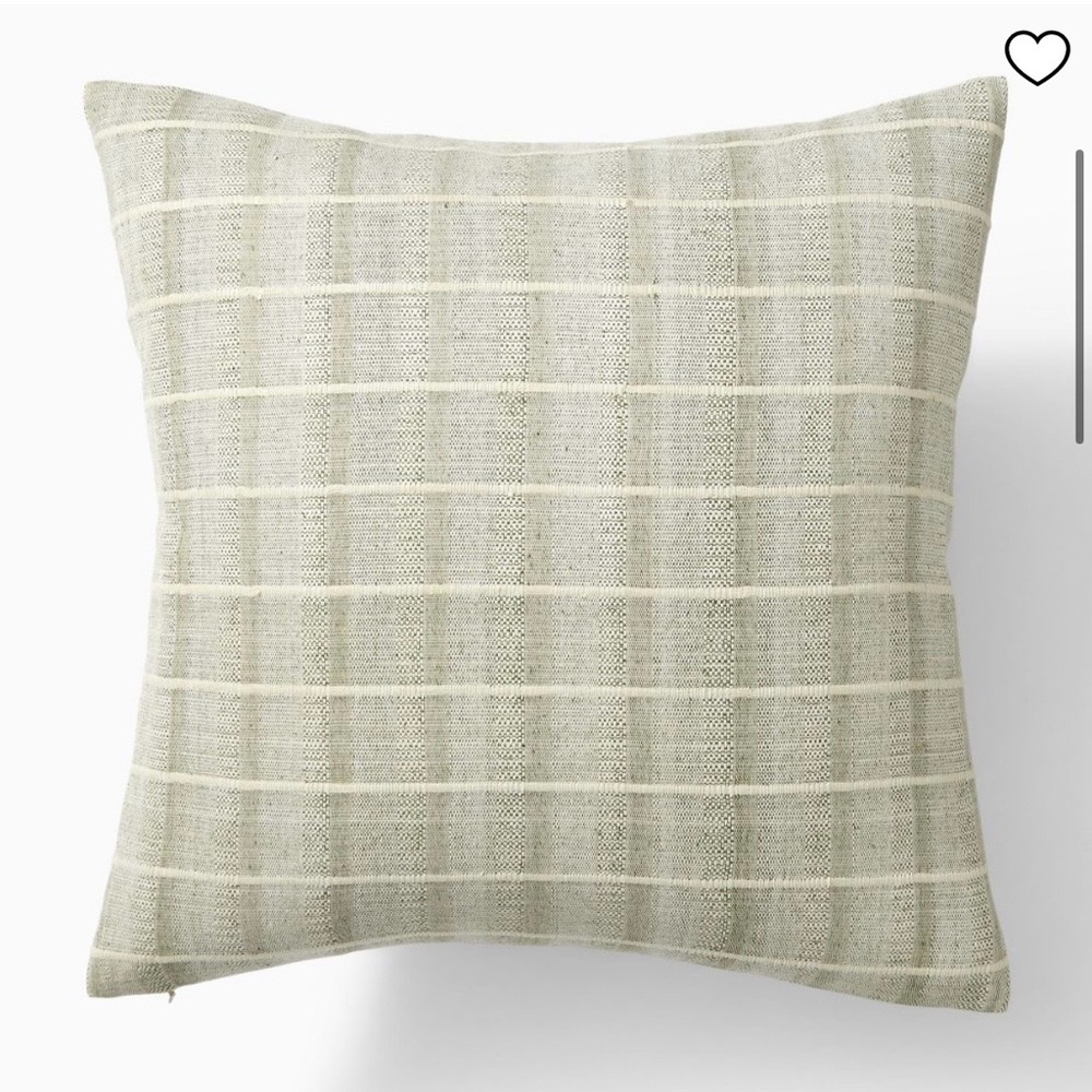 West Elm | Corded Window Pane Pillow Cover